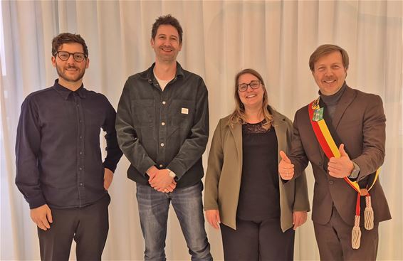 Drie nieuwe medewerkers leggen eed af