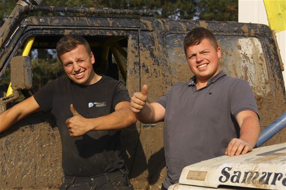 Driek en Willem op off road weekend 4x4 H.E.L.M. - Lommel