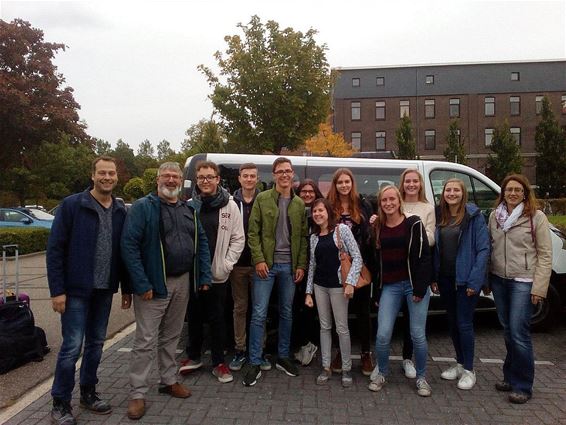 Duitse scholieren op bezoek - Hamont-Achel