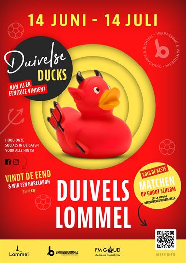 'Duivelse Ducks' winactie in Bruisend Lommel - Lommel