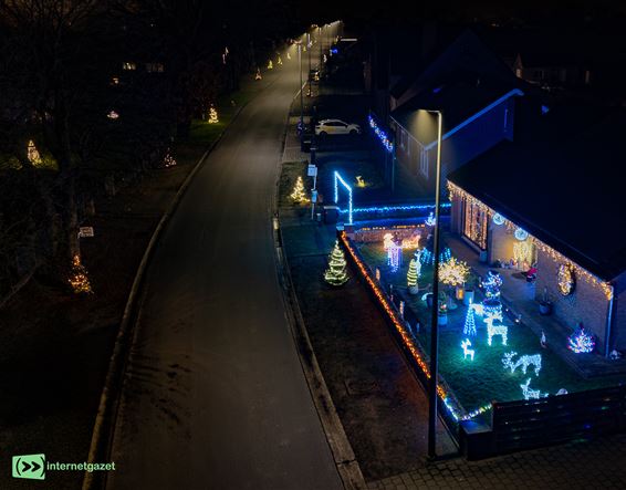 Een en al kerst in de Nachtegaalstraat - Pelt