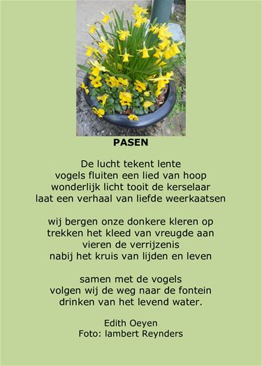 Een fijn paasweekend - Beringen & Leopoldsburg