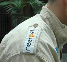 Een geweven logo voor op het uniform - Neerpelt