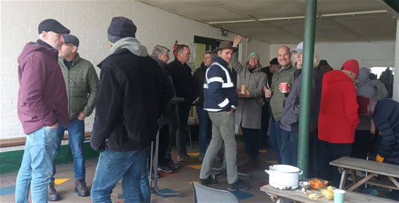 Een gezellige nieuwjaarsdrink van de buren - Bocholt