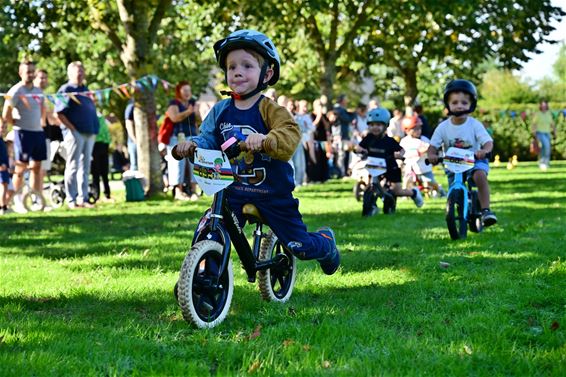 Een topeditie van het WK-Loopfietsen - Beringen