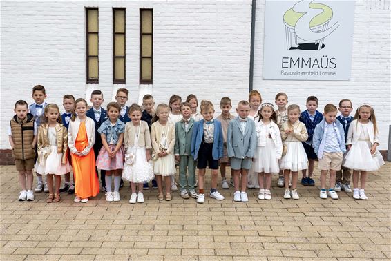 Eerste communicanten Lutlommel en Kolonie - Lommel