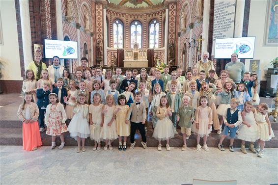 Eerste communie in  Paal - Beringen