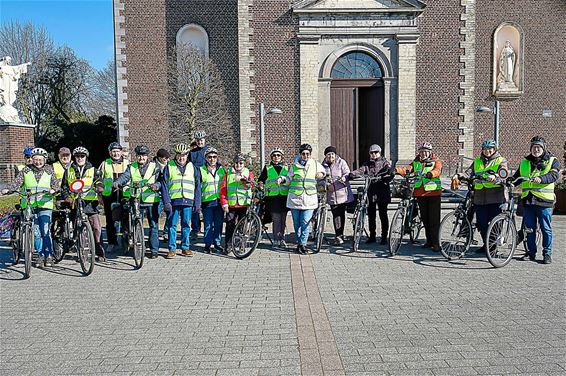 Eerste fietstocht nieuw seizoen Okra Koersel - Beringen