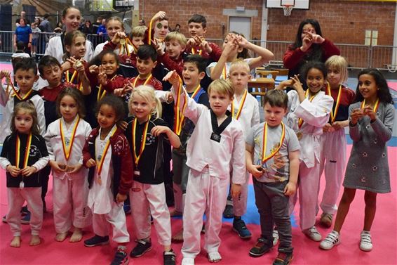 Eerste tornooi voor kinderen Taekwondo Dongji - Beringen