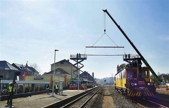 Elektrificatie Mol-Hasselt officieel gestart - Leopoldsburg