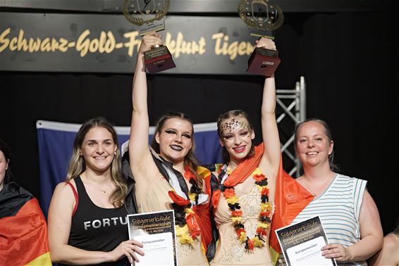 Elina en June zijn Europees kampioen dansen - Lommel