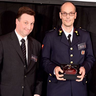 Evacuatiespel brandweer Beringen wint award - Beringen