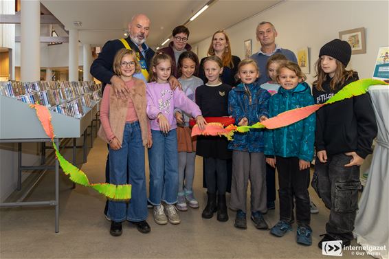 Expo Caryl Strzelecki en kinderen Boudewijnschool - Lommel