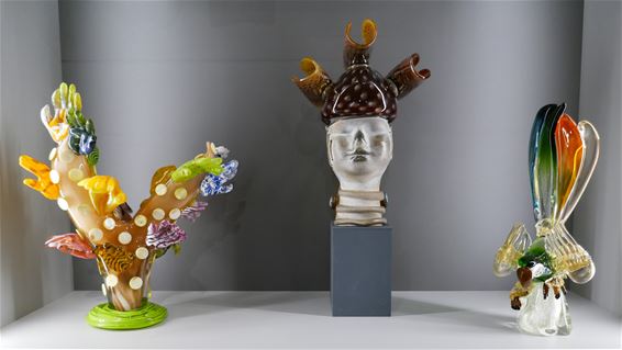 Expo 'Ongewoon glas' in Cultuurhuis Bergeijk