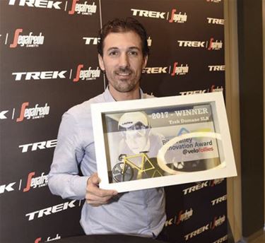 Fabian Cancellara ontvangt FBV Innovation Award - Beringen