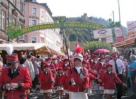 Fanfare van Hamont-Lo op het wijnfeest - Hamont-Achel