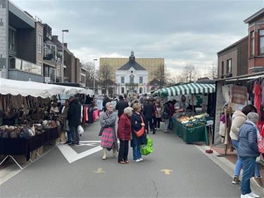 Feest op de markt in december - Leopoldsburg
