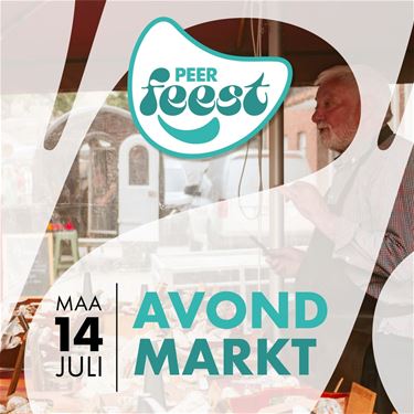 Feestweek afgesloten met avondmarkt - Peer