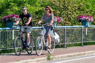 Lommel - Fiets neemt het over van de file