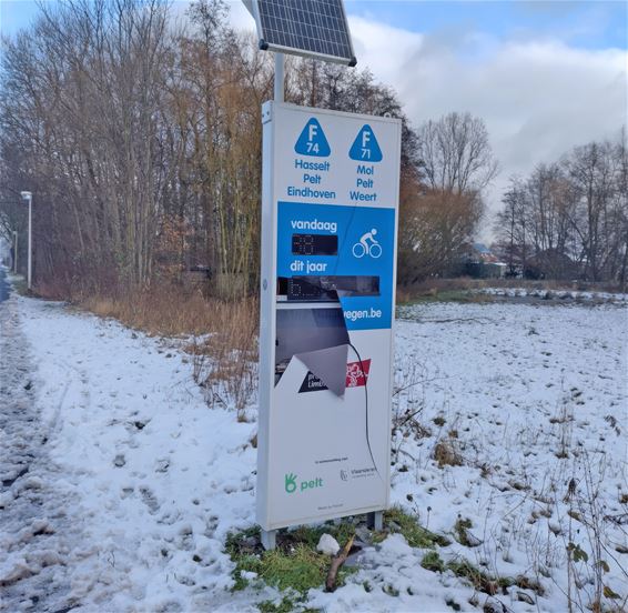 Fietsbarometer Skiffel vernield - Pelt