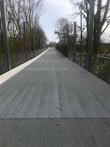 Fietsbrug over Noord-Zuid opengesteld - Houthalen-Helchteren