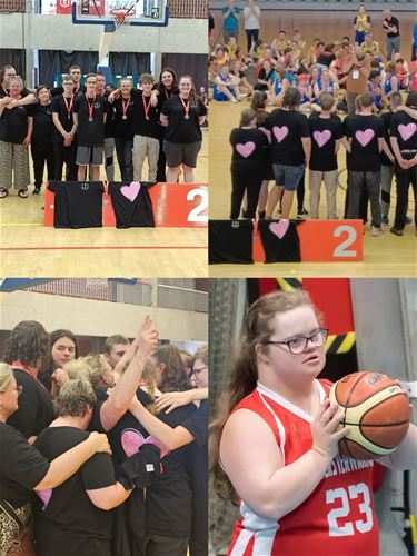 G-basket Lommel in het zilver op Special Olympics - Lommel