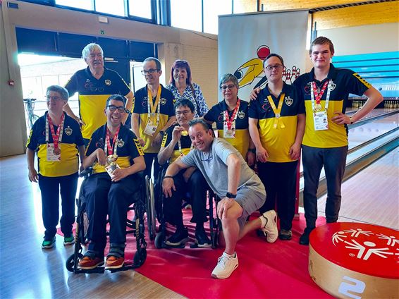 G-bowlers Mispo schitteren op Special Olympics - Lommel