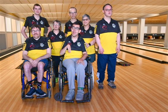 Lommel - G-bowlers van Mispo klaar voor Special Olympics