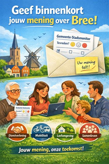 Geef binnenkort jouw mening over Bree - Bree