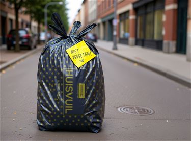 Geen bedelingsdagen huisvuilzakken meer - Pelt