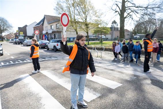 Genkse verkeersbrigadiertjes in de kijker - Genk