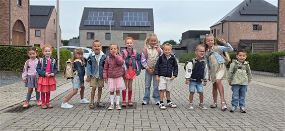 Gezellige schoolstart in de Bakenhofweg - Pelt