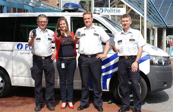 Gloednieuwe politie-app primeur voor Limburg - Lommel