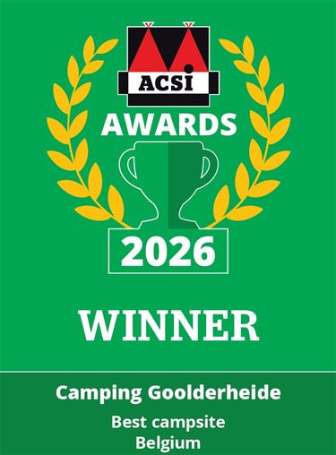Goolderheide beste camping van België