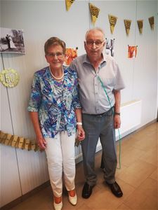 Gouden bruiloft Jeanne en Fons in Heeserbergen - Lommel