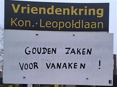 Gouden Hans Vanaken in de Leopoldlaan - Lommel