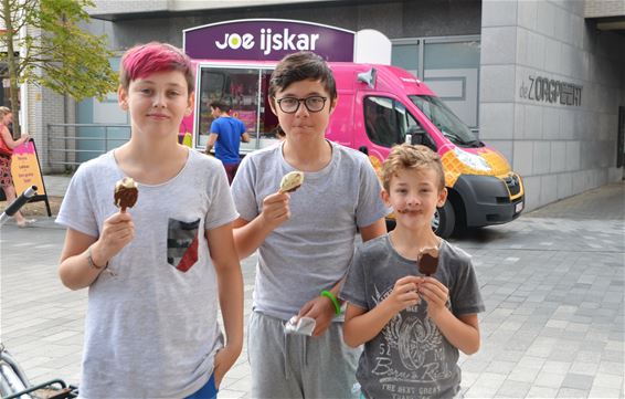 Gratis ijsje van Joe FM - Lommel