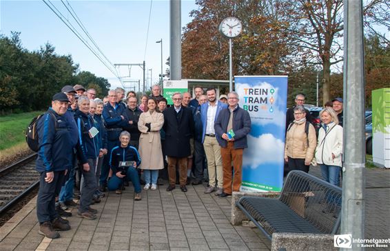 Groene Halte wandeling ingehuldigd - Lommel