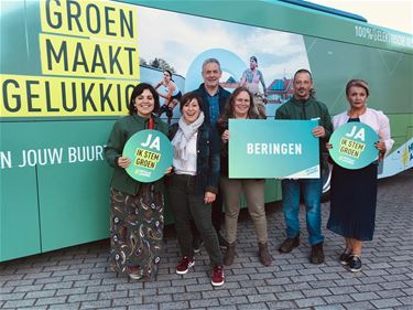 Groen met elektrische bus in Beringen - Beringen