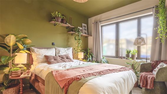 Groene kamer van Laura en Duncan wint - Beringen