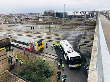 Grote rampoefening in Hasselt - Beringen