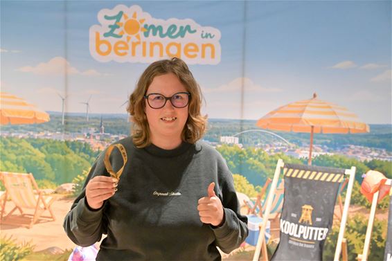 Gwen wint gouden ticket voor 'Zomer in Beringen' - Beringen