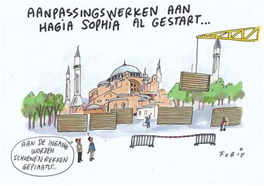 Hagia Sophia wordt weer moskee