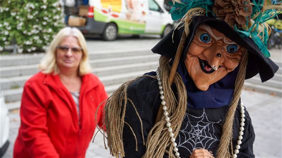 Halloween op de wekelijkse markt - Lommel