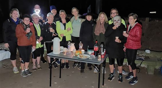 Halloweenloop bij loopgroep Heidi - Hamont-Achel