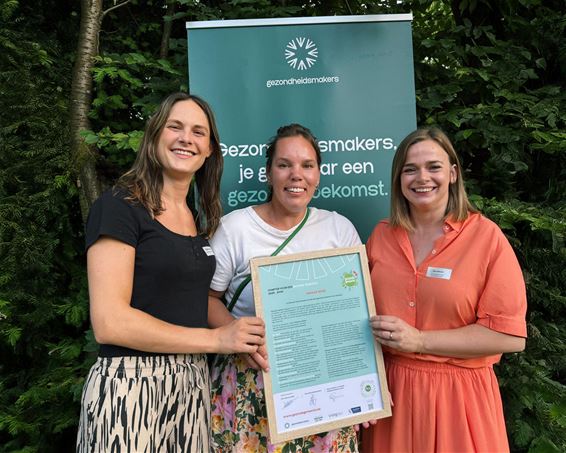 Stad ondertekent charter ‘Gezonde Gemeente’