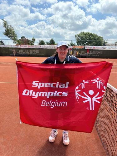 Hanne Lavreysen wint goud op Special Olympics