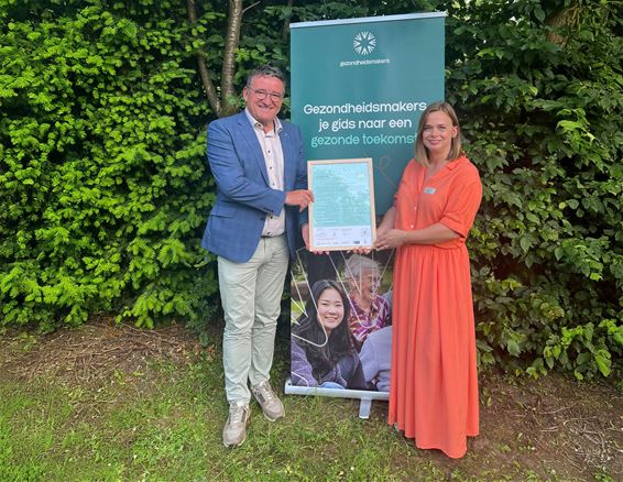 Hechtel-Eksel ondertekent Charter Gezonde Gemeente