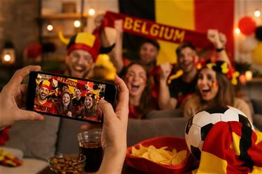 Hechtel-Eksel supportert voor de Rode Duivels - Hechtel-Eksel