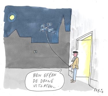 Heeft Fobie soms een hand in die drone-bezoekjes?